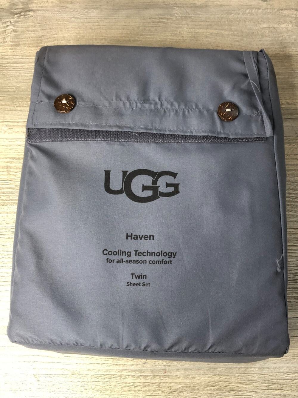 NEW UGG "HAVEN" Twin SHEET SET-COOLING TECHNOLOGY ALL-SEASON COMFORT Haven